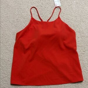 Uniqlo tank top adjustable straps size xl built in bra
